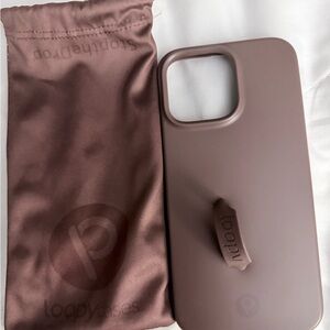 Loopy IPhone 16 Pro Max Case Chocolate Brown Phone Cover